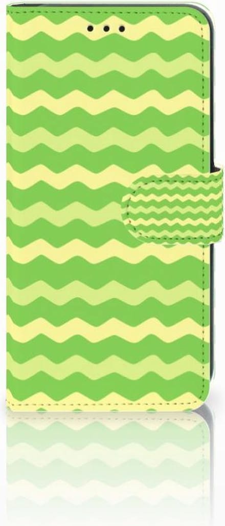 Xiaomi Mi A2 Lite Telefoon Hoesje Waves Green