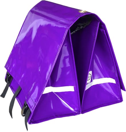 Du Baj Luxe L Purple - Dubbele Fietstas - 45 l - Paars