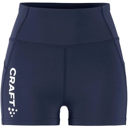 Craft Rush 2.0 Hotpants Dames - Marine | Maat: XS