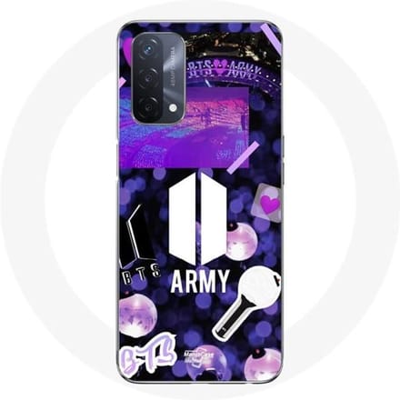 Oppo A93 5G hoesje BTS legerlogo Bangtan Subs