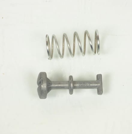 motor kuipschroef met veer voor piaggio 50 ciao bromfiets 37,5mm