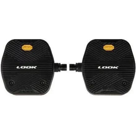 Verlichte en oplaadbare platte pedalen met vibram grip Look Geovision