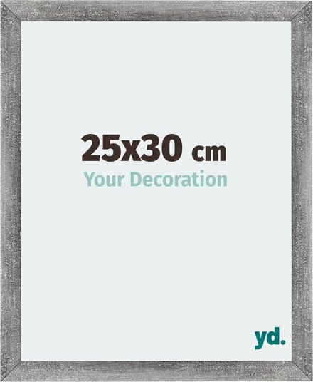 Your Decoration - Fotolijst 25x30 cm - MDF - Grijs Geveegd - Mura