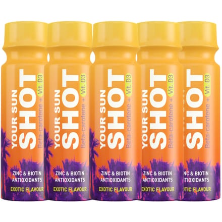 Uw Sun Shot Vit. D3 Zonnebankdrank x5 stuks