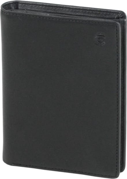 Esquire Logo Portemonnee IV Leer 9,5 cm - Unisex - Staand formaat - schwarz