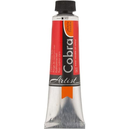Olieverf - #303 Cadmiumrood Licht - Cobra Artitst - 40ml