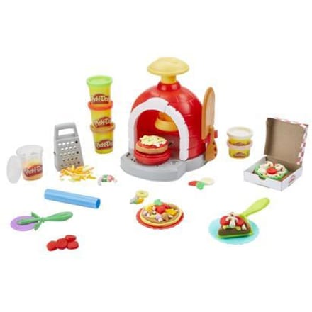 Play-Doh Pizza Oven Speelset - Boetseerklei - Inclusief 6 Play-Doh potjes