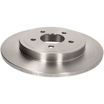 Remschijf BOSCH 0 986 479 A53 achter, volledig, 1 Stuk