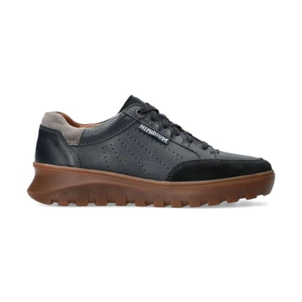 Mephisto Flynn - heren sneaker - Blauw - maat 40 (EU) 6.5 (UK)