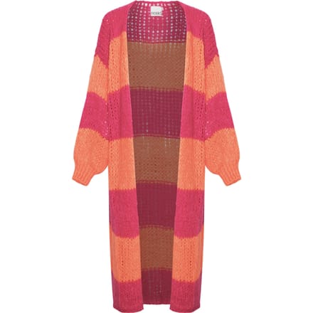Jagger gebreide cardigan in roze