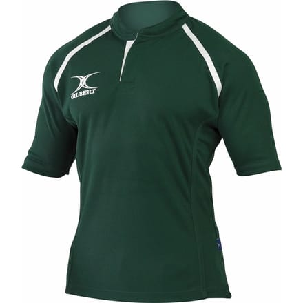 Gilbert Xact Monochrome Shirt Jnr Groen - 12 - 13 Yrs