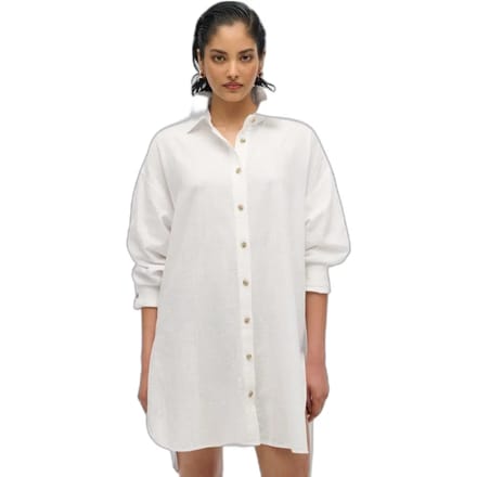 Superdry - Lang Ibiza-strandoverhemd - Dames - Shirts