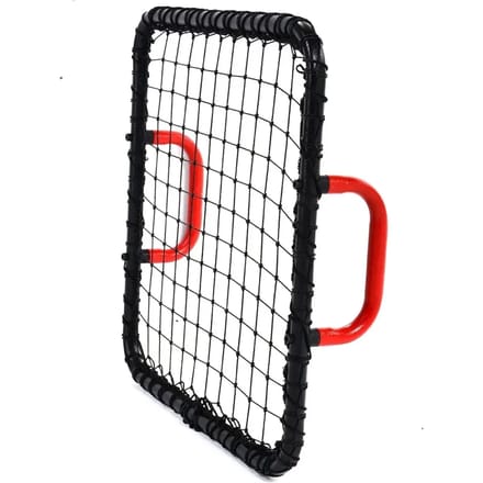 Precision Handrebounder - 60 centimeter - Staal/nylon Blauw/rood