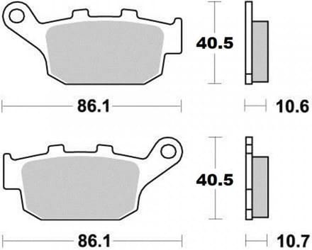 Plaquette de frein Ferodo pour Moto Triumph 955 Daytona I Centenary 2002 AR Neuf