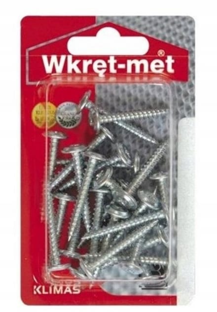 Wkręt-met Serie - Verzinkte Schroef - 4,2x16 mm - 38 Stuks - Zelftappend