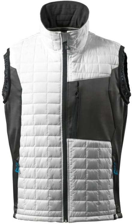 Mascot Advanced Thermobodywarmer 17165-318 - wit/donkerantraciet - L