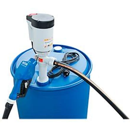 Vatpompset voor AdBlue® CEMO ECO-1, met automatische sproeier, 4 m sproeislang, max. 35 l/min