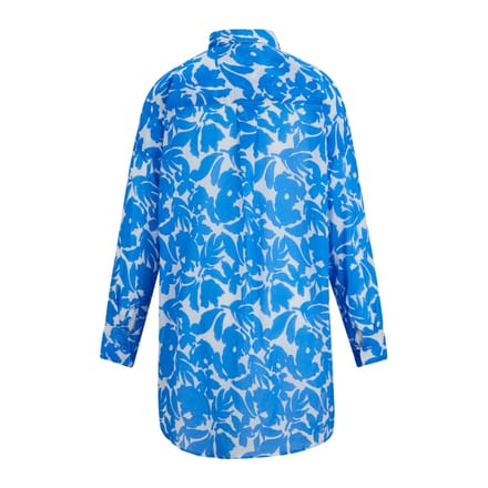 Regatta Dames Bloemen Shirt (Blauw)