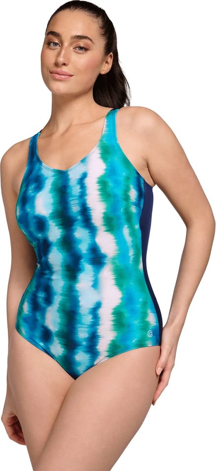 Ten Cate badpak soft cup green tide voor Dames | Maat 48