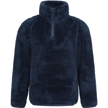 Mountain Warehouse Kinder/Kids Teddy Half Zip Fleece Top (Marine)
