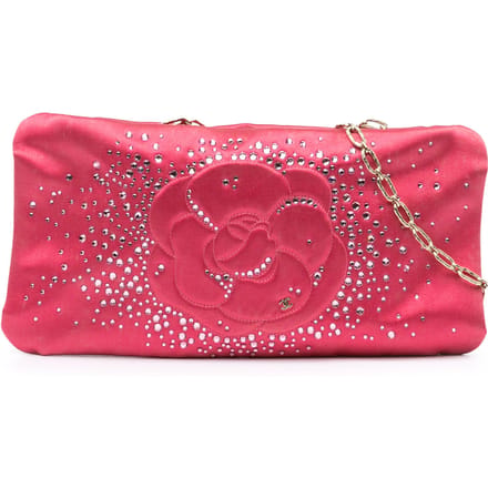 Camelia Clutch met kristalversiering