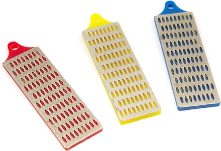 HBM 3-delige diamant wetstenenset 25 x 75 mm