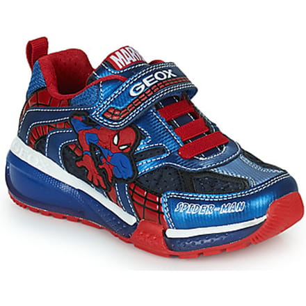 Geox Bayonyc jongens sneaker - Blauw multi - Maat 35
