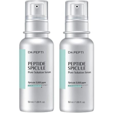 Dr. Sérum Duo Pepti Peptide Spicule Solution pour les Pores | 50 ml×2 Soin des Pores white