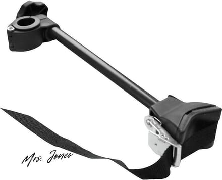 Mrs. Jones Lange framehouder voor U-vormige buis Ø 25-30 cm - 30 cm lengte - stevige constructie .