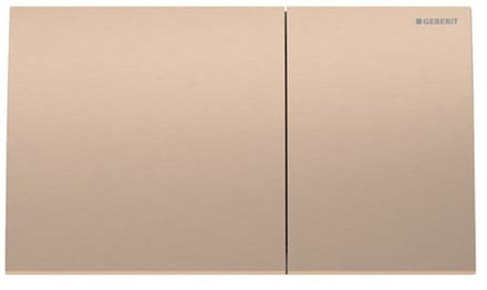 Geberit Sigma70 actuator plate 980.151.QB.1 brushed red gold