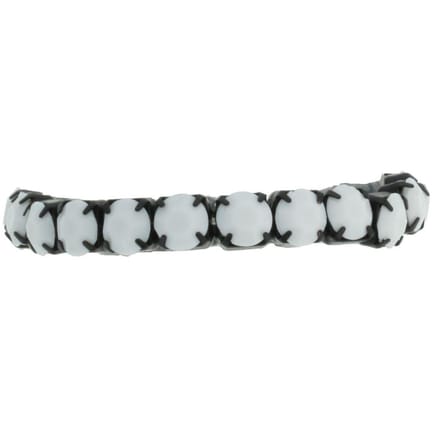 Behave - Rekarmband small circles wit - Minimalistische mode musthave