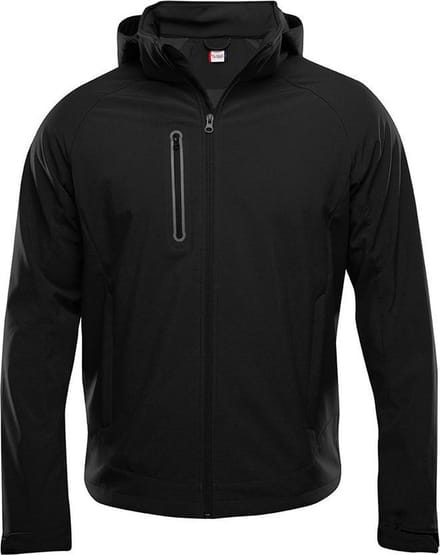Clique Milford Softshell Zwart maat S