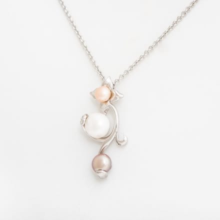 Collier Coral flower - Art Deco Trade
