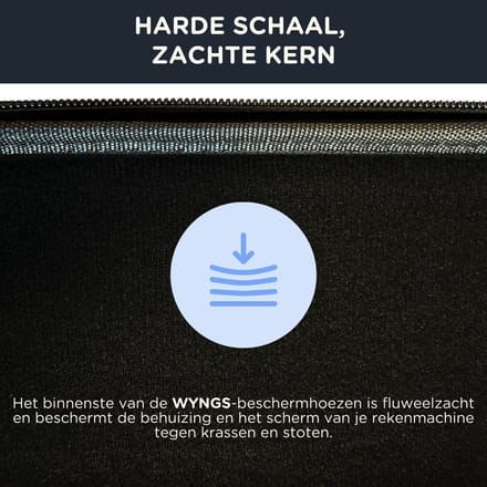 Beschermhoes voor TI-Little Professor rekenmachine - Blauw