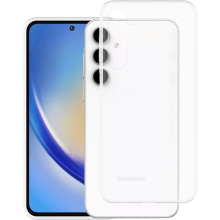 Mobilize Samsung Galaxy A35 Siliconen (TPU) Hoesje Transparant