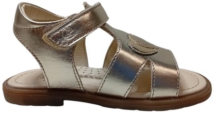 Falcotto - Puppet - Mt 26 - velcro bling bling hartjes lederen sandalen - goud