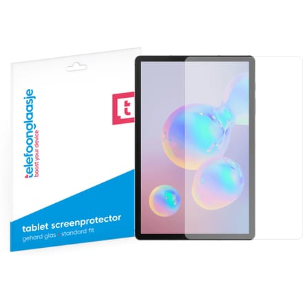 Samsung Galaxy Tab S6 screenprotector gehard glas Case Friendly