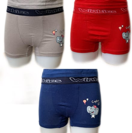 Embrator 3-pack jongens Boxershorts Bo mix maat 104/110