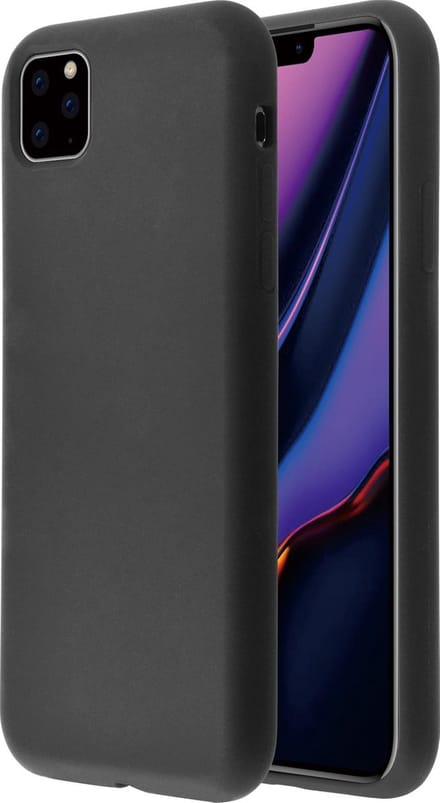 Azuri liquid siliconen hoesje voor Apple iPhone 11 Pro - Zwart