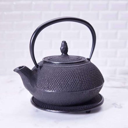 Theepot Tetsubin, gietijzer - Hobnail 300ml