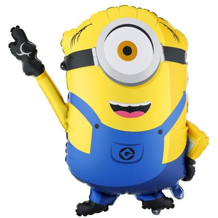 PARTYDECO - Folieballon Mel Minions 72 x 64 cm
