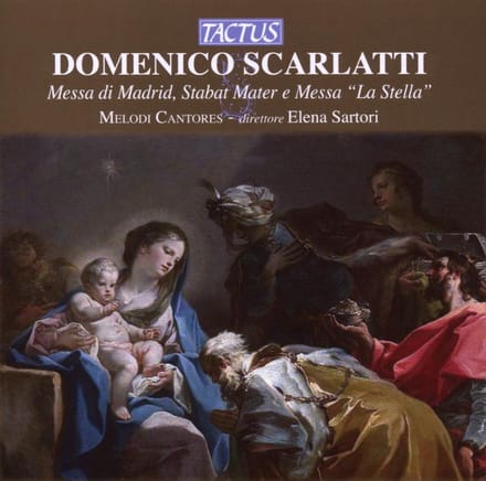 Melodi Cantores, Elena Sartori - Scarlatti: Messa Da Madrid, Stabat Mater E Messa La Stella (CD)