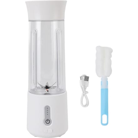 Mixeur portable rechargeable par USB, fonctionnement en un clic, 6 lames, 500 ml, mini mixeur, presse-agrumes, tasse pour white