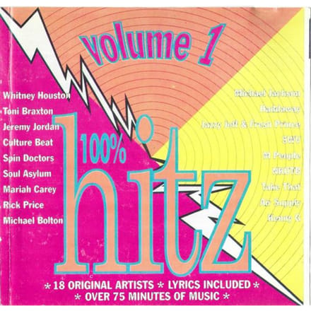 CD DIVERSEN - Hitz Volume 1 74321178432 BMG Internation 1994 Niet-Japan Dans & Electronica Gebruikt blue