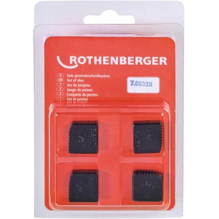 ROTHENBERGER 4x SC snijbekken BSPT R 1/2" - 070833X