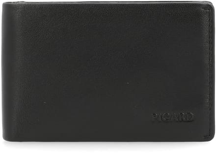 PICARD portemonnee London 1 Mini Wallet Schwarz zwart