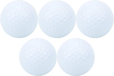Floating Practice Golf Balls, Water Sports Training Set Indoor Outdoor Gift White Portable