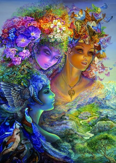 Grafika puzzel Josephine Wall - legpuzzel The Three Graces - 500 stukjes.