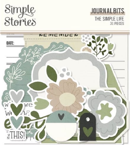 Simple Stories - The Simple Life Journal Bits (18819)