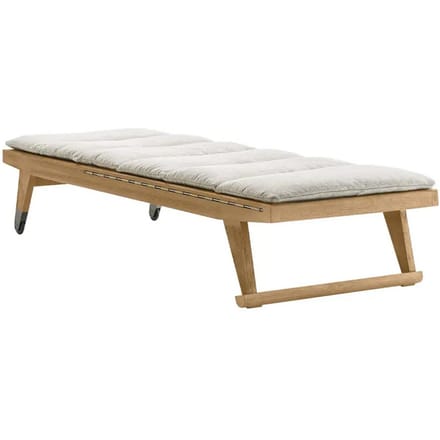 B&B Italia Gio ligstoel - natural teakwood